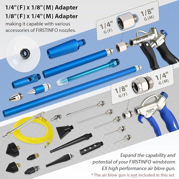 FIRSTINFO A18562M 6-Piece Accessory Set