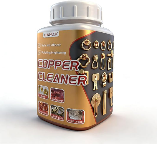 Copper Cleaner & Rust Remover & Polish - Suitable for Polishing, Cleaning, Restoring, and Brightening Copper Materials (500 ml)