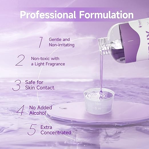 kunphy Upgraded Jewelry Cleaner, New Plant Formula for All Ultrasonic Cleaners, Enhanced Cleaning Effect, Multi-Purpose Glasses cleaner for Silver, Gold, Rings, Diamond and Eyeglass(8.5 oz, 250 ml)