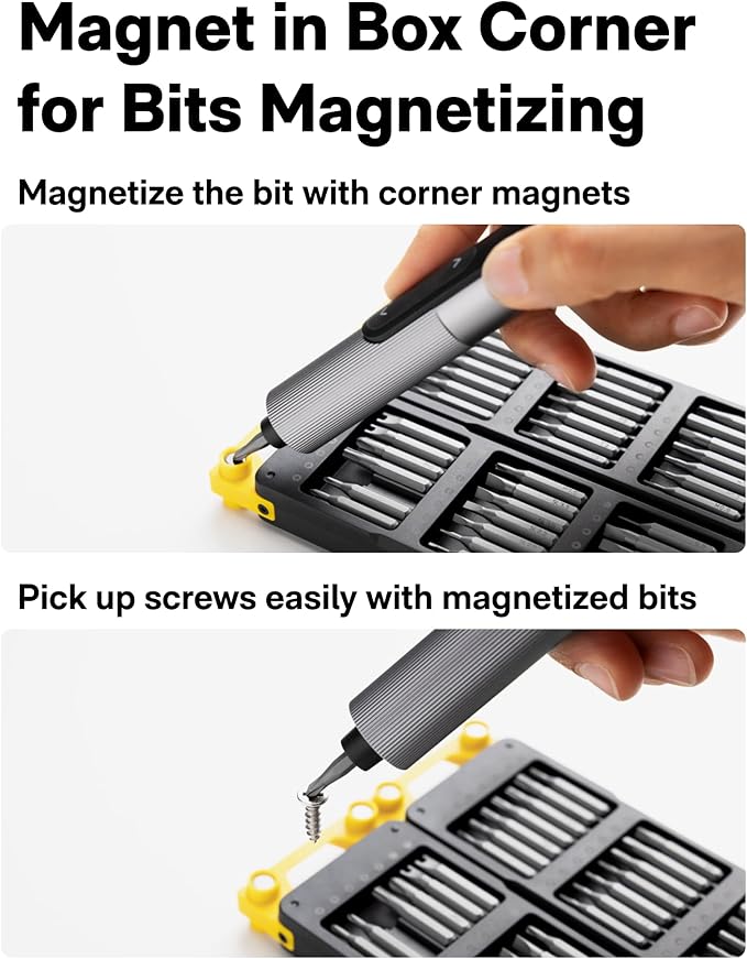 HOTO AutoCare Air Duster & SNAPBLOQ™ Mini Electric Screwdriver