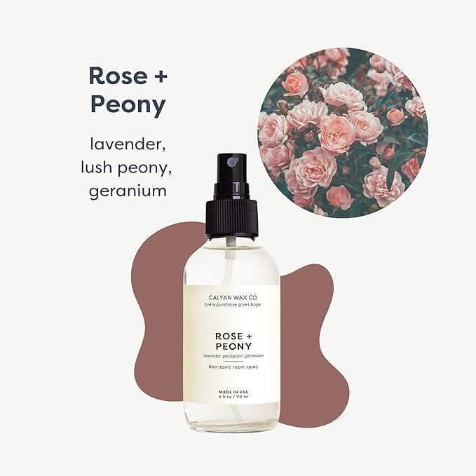 Rose & Peony Room Spray, 4 fl oz