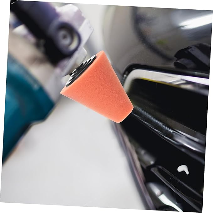 8pcs Drill Buffer Sponge Pad Polishing Pad Car Wheel Buffer Car Polisher Drill Polishing Accessory