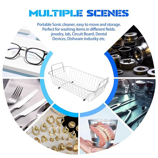 Commercial Ultrasonic Parts Cleaner 3l,Stainless Steel Lab Digital Professional Ultrasonic Parts Cleaner,110v Large Sonic Machine Cleaner for Jewelry Watch Automotive Parts Carburetor