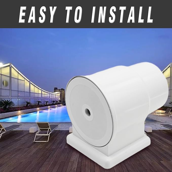 Saihisday Above-Ground Pool Skimmer SP1091LX Dyna-Skim with Accessories Thru-Wall Skimmer Fit for Standard Pool Wall Cutouts
