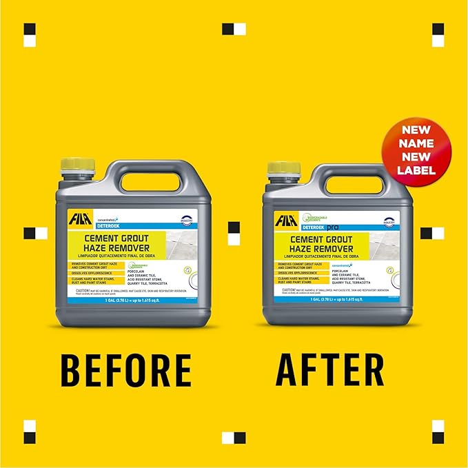 FILA Surface Care Solutions, DETERDEK PRO Cementitious Grout Haze Remover, 1 GAL