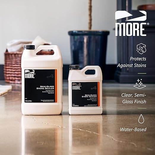 MORE Semi-Gloss Stone Sealer (Quart / 32 oz.)