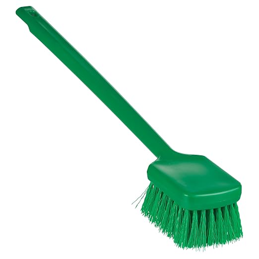 Remco - A Vikan Company ColorCore 20" Long Handle Scrubbing Brush, Stiff