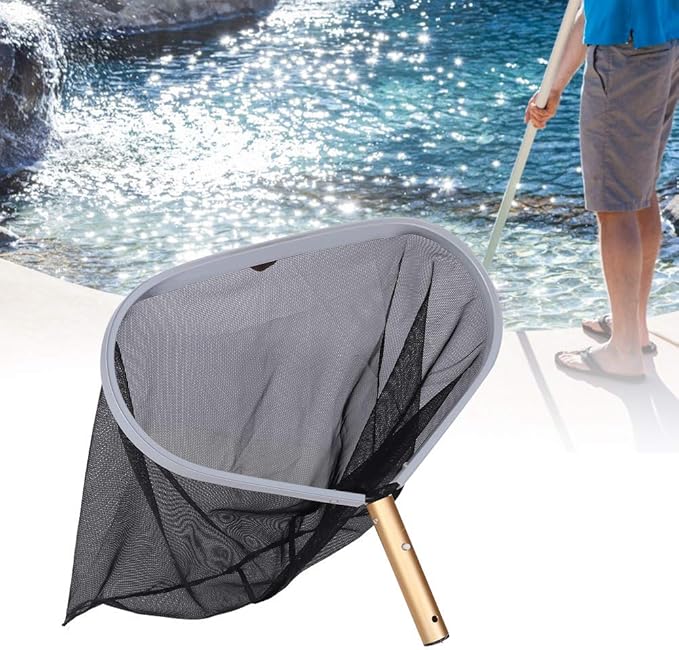 Kikumi Leaf Skimmer Net, Pool Net, Leaf Pool, Rake, Tool Accessories to Remove