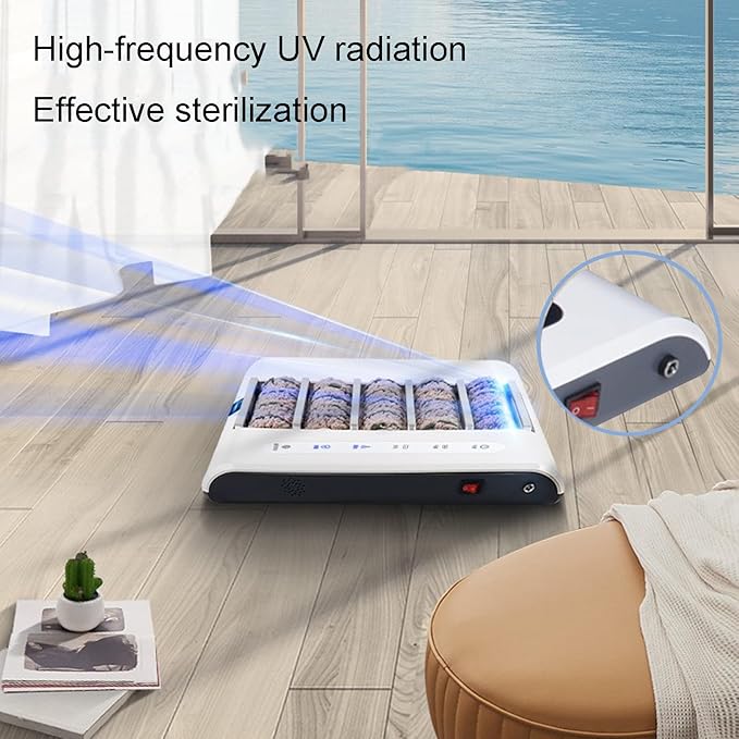 Fully Automatic Shoe Sole Cleaning Machine, Electric Shoe Polisher, Waterless Shoe Washing Tool, 1000PA Suction Induction Shoe Cleaner for Home Office Hotel, Works with Sneakers Heels