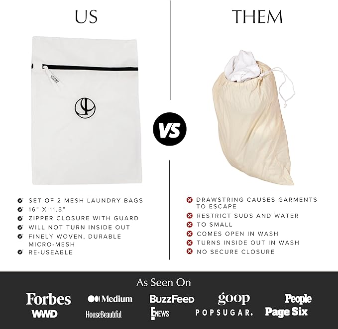 Mesh Laundry Bags - Pack of 2