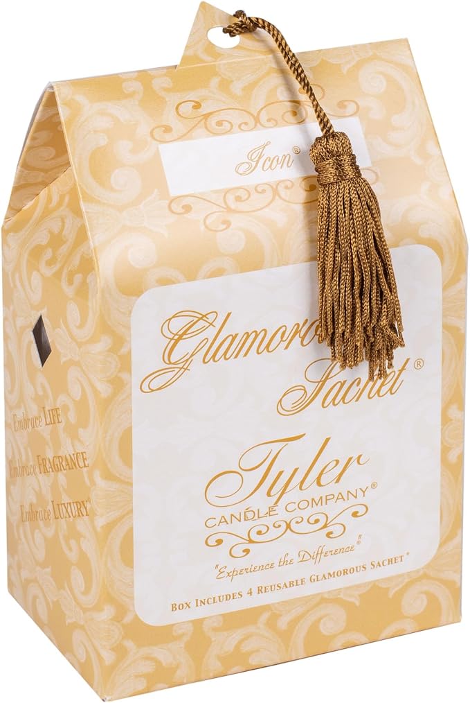 Elanze Designs Tyler Candle ICON 1.9 Ounce Tart Mixer Melts and Laundry Sachet Bundle; Set of 4