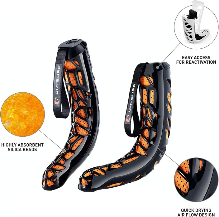 Extreme Boot Dryer | No Electricity or Heat | Great for All Boots, Inc. Motorbike, Ski, Snowboard, Walking & Hiking.