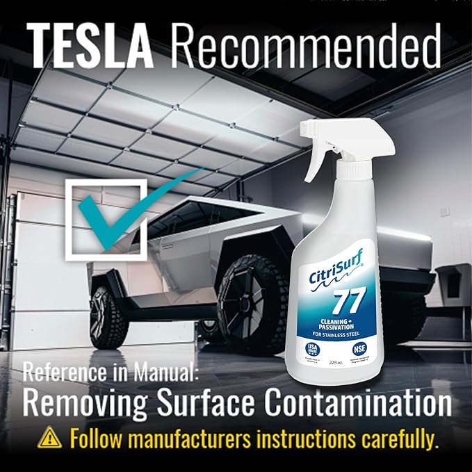 CitriSurf® 77 Stainless Steel Passivation Cleaner – Commercial Grade (22 ounce)