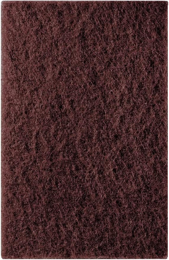 Mercer Abrasives 285MRN-20 6-Inch by 9-Inch Non-Woven Industrial Strength Hand Pads, Maroon, 20-Pack