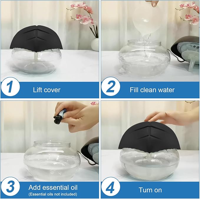 air Washer Aroma Diffuser, Essential Oils Aroma Fresher for Home, Office, Bedroom, Warehouse, Gift(White)