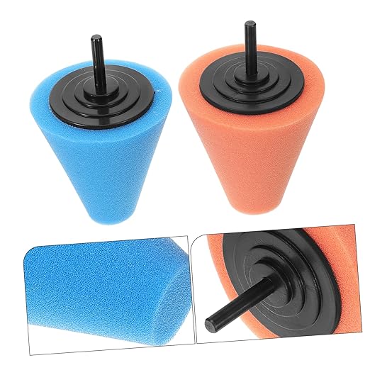 10pcs Shaped Buffing Polishing Pad for Drill Sponge Material for Car Wheel Detailing Versatile Buffing Discs for Waxing and Cleaning