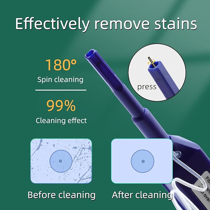FTTH Fiber End-Face Cleaning Pen 1.25mm Connectors LC/MU Fiber Optic Cleaner Pen