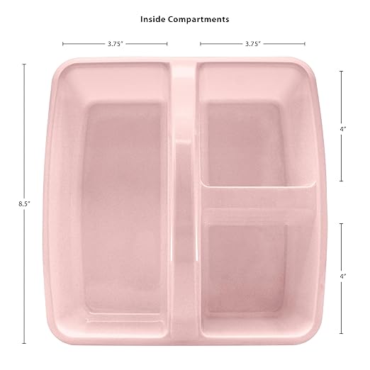 Teacher Created Resources Storage Caddy, Light Pink, Pack of 6