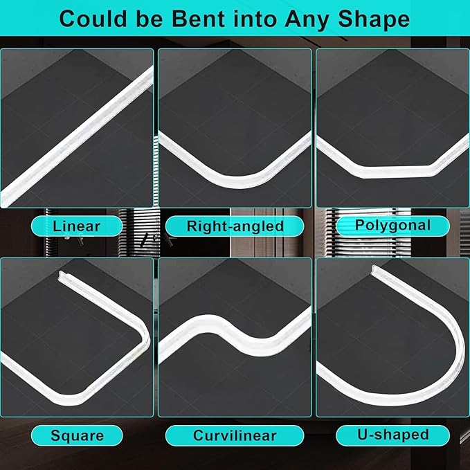 Hi-Na 3ft/5ft/6ft/8ft/10ft Collapsible Shower Threshold Water Dam Water Barrier for Shower and Water Stopper Keeps Water Inside Water Threshold for Wet and Dry Separation (3ft, White)