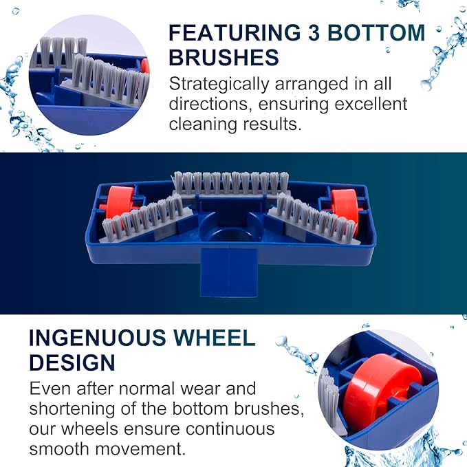 Skimmer, Brush, Pole & Vacuum Jet