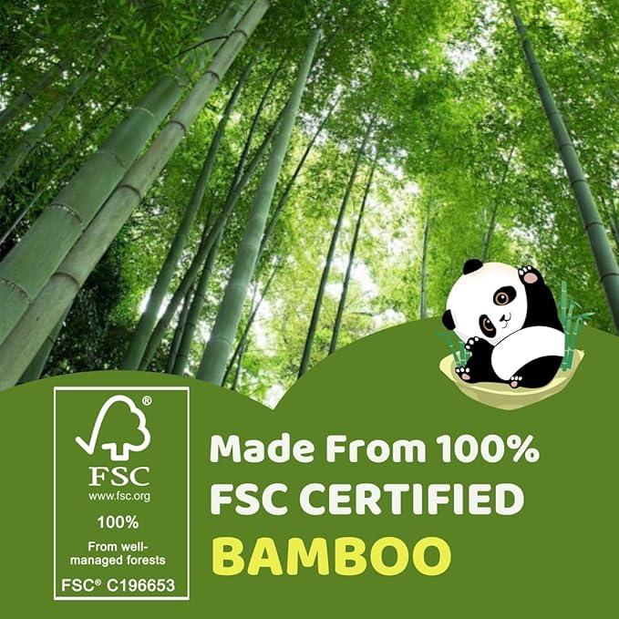 Unbleached Bamboo Facial Tissues - 12 Boxes of 100% Natural, Hypoallergenic, 134 Sheets per Box, FSC Certified, Eco - Friendly, Ultra - Soft & Gentle for Everyday Home and Office Use