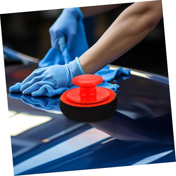 Car Polishing Kit Car Wax Applicator Sponge Pads Waxing Sponge for Wax Paint Buffing Pads