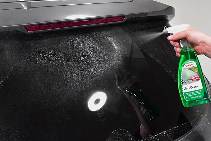 PBMG SONAX Pinnacle Glass Cleaner Combo | Complete Glass Cleaning Kit for Vehicles & Home | Streak-Free Shine on Windows, Mirrors, & Shower Doors | Professional-Grade, Easy to Use | SON-338400-AZBN