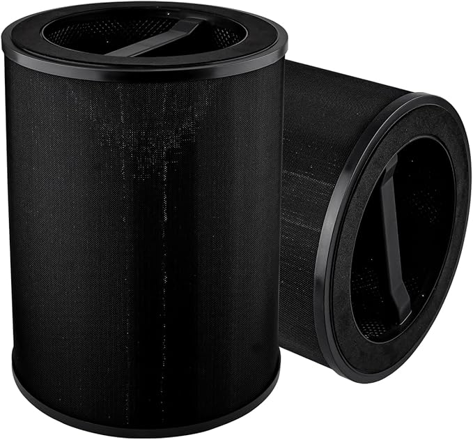 Replacement Filter Compatible with WYZE Smart Air Purifier, Premium Filter with Activated Carbon, 2 Count