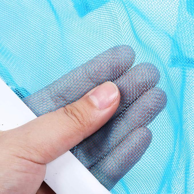 Pool Skimmer Net, Swimming Pool Leaf Skimmer Fine Mesh Net Skimmer Cleaner Pond Pool Accessories Pool Net for Cleaned Effortlessly