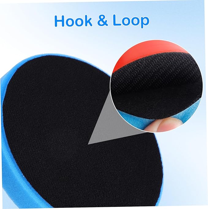 5pcs Buffing Polishing Pads Durable Sponge Car Polishers for Waxing Grinding Detailing Multi-Functional Tools for Home Garage Automotive Repair