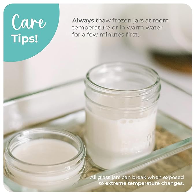 Mason Bottle Glass Baby Bottle DIY Kit – Fits 8oz Mason Jars – Includes 2X Slow Flow Nipples, Silicone Sleeve, and Cap (Ring, Lid, and Jar Not Included) – Made in USA