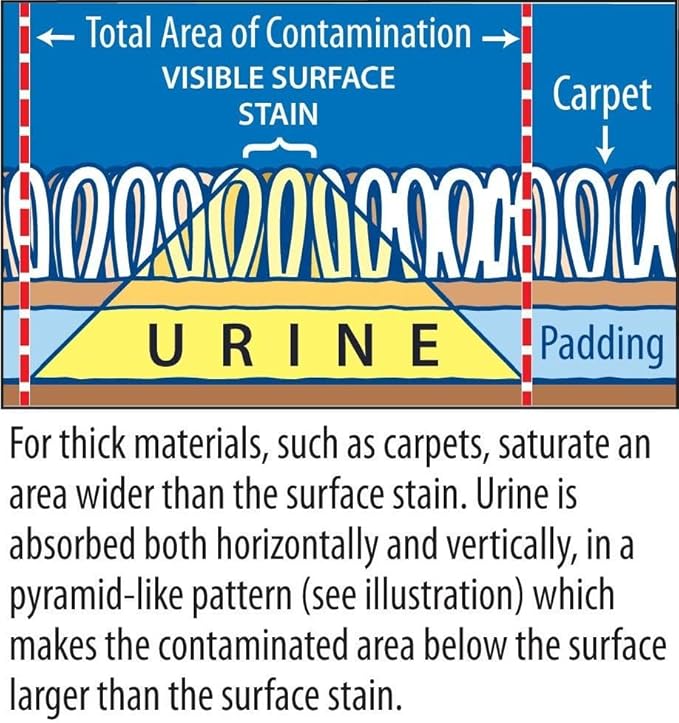 Instantly Urine Odor Remover for Pets - Eliminator for Cat & Dog Pee, Best Oxidizer Based Urine Cleaner for Carpets, House, Rugs, Mattress, etc. 2-128 Oz (2 Gallons)