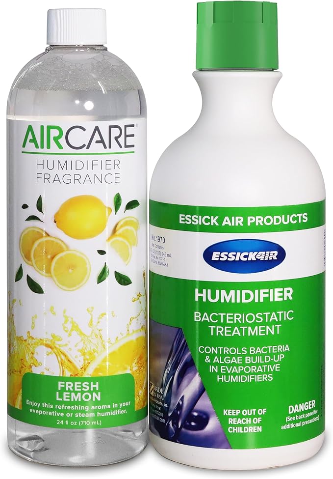 Lemon Fresh Humidifier Fragrance and Bacteriostat Combo Pack