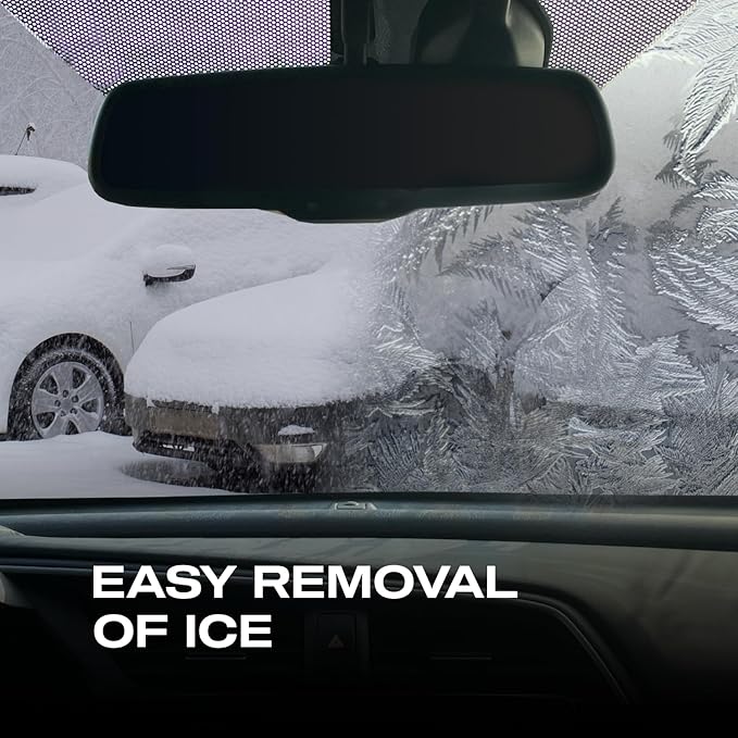 Nasiol GlasShield Nano Rain Repellent for Car Windshield, Glass Ceramic Coating, Super Hydrophobic to 30000 Miles, Super Easy Application Spray&Wipe, Clear Vision for Safe Driving, Easy Ice Removal