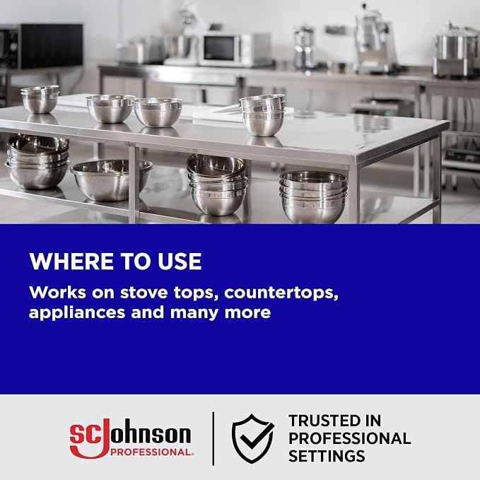 SC Johnson Professional Fantastik Advanced Kitchen & Greaser Cleaner, 32 fl oz, Pack of 8