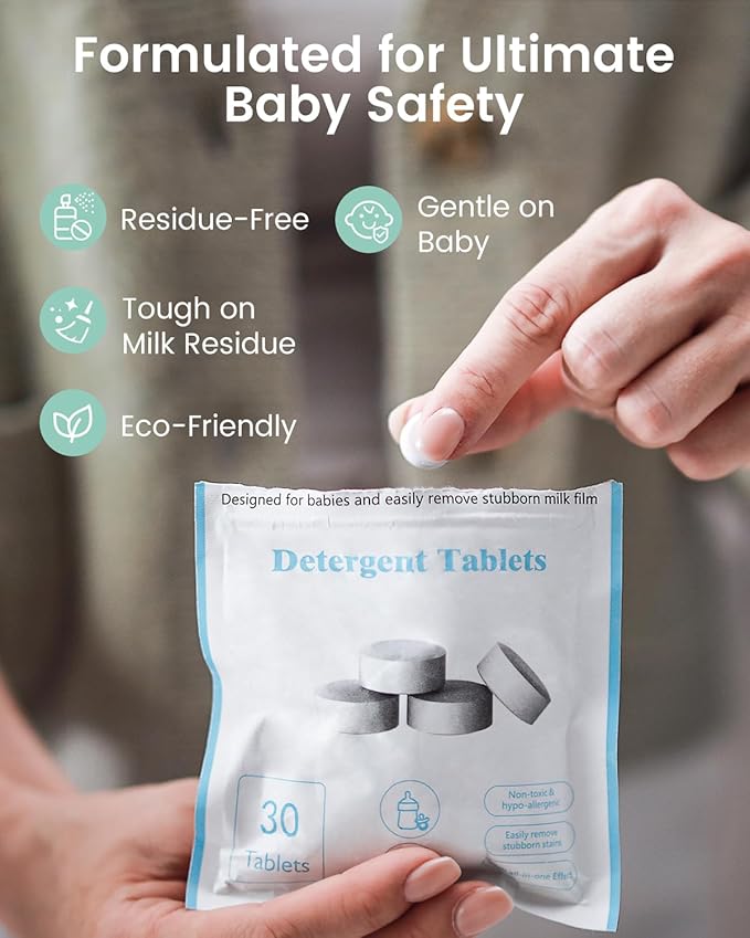GROWNSY Descaler Tablets and Detergent Tablets