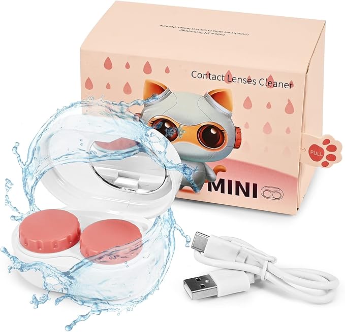 3N Contact Lens Hydrate Machine, Should be Used with MV Series Contact Lens Cleaner Machine, Fit Disposal Soft Lens, Colored Contact Lens, RGP Lens and OK Lens (Green)