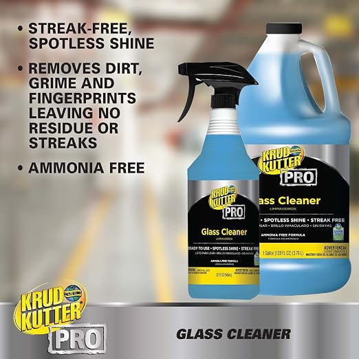 Krud Kutter Pro 352245 Glass Cleaner, 32 oz (Pack of 2)