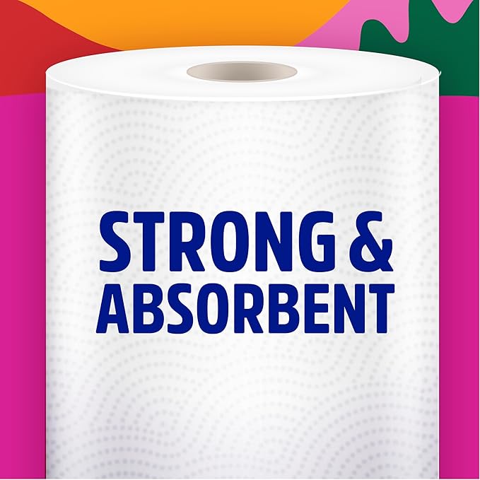 Bonterra Responsibly Sourced Paper Towel, Strong, Absorbent, and Plastic-Free