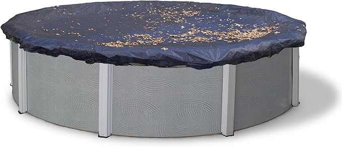 Blue Wave 21-ft Round Leaf Net Above Ground Pool Cover