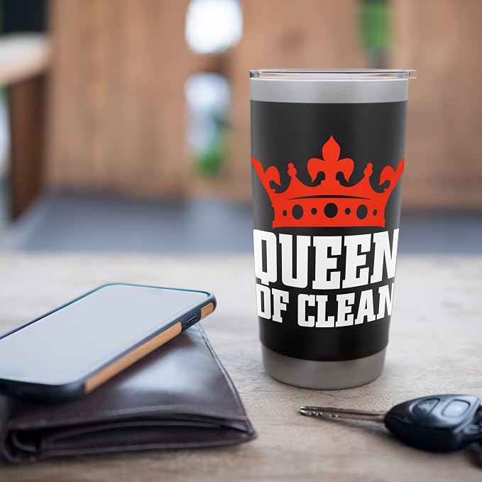 Queen of Clean Cleaning Stainless Steel Insulated Tumbler