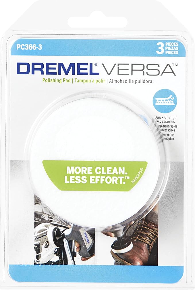 Dremel PC366-3 Power Scrubber Polishing Pads
