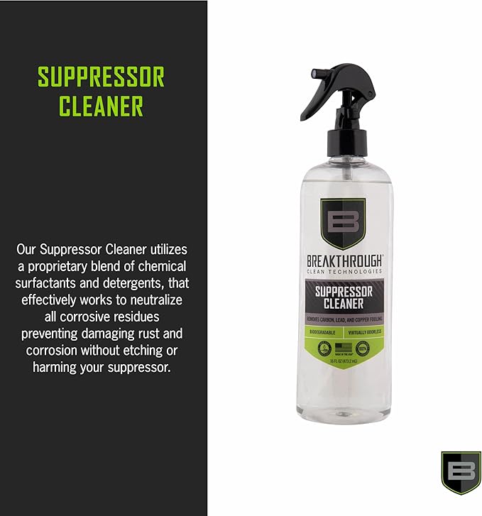 Breakthrough Clean Technologies Suppressor Cleaner