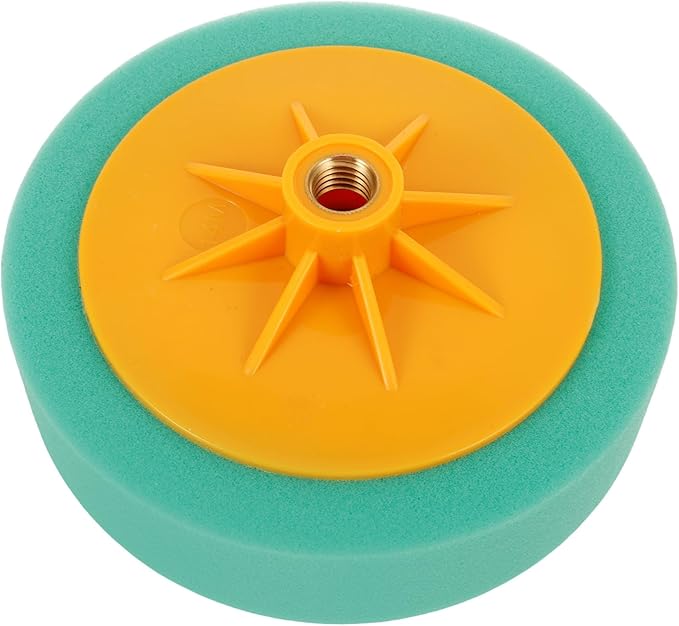ULTECHNOVO 5pcs Drill Buffer Attachment Polishing Sponge Pad for Vehicles Restores Gloss and Mirror Finish Compatible Drills for Waxing and Sealing