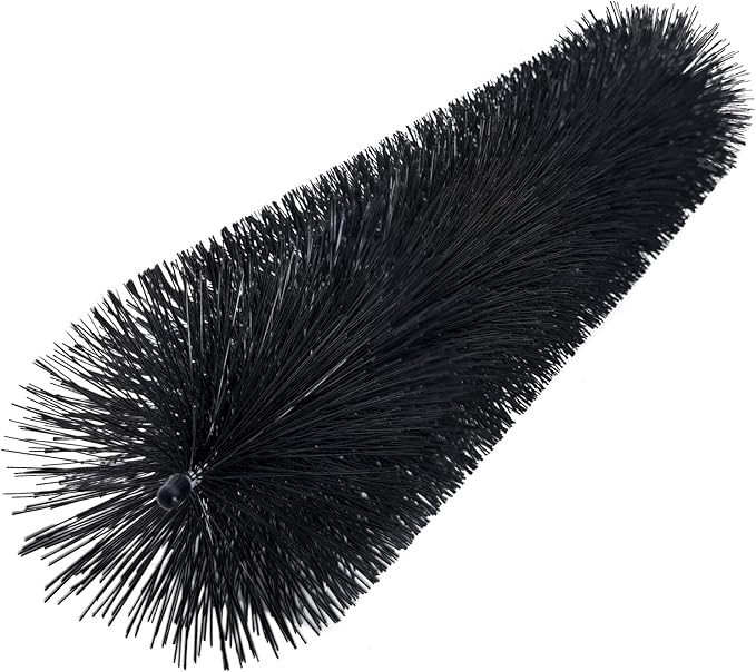 VEVOR Gutter Brush, 4.33 inch Diameter 15 Feet Total Length Gutter Cleaning Tools, Ground-Level Brush Leaf Guard for 5 Inch Gutters, Easily Clear Roof Leaves and Debris, 5 Pack