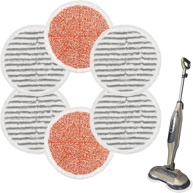 Shark Series Steam Mop Pads Replacment for Shark 3501 3973 S7000 Series Steam Pocket Mop and Shark Lift-Away Pro & Genius Pocket Steam Mop