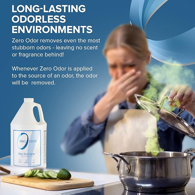 Zero Odor 128 oz. Multi-Purpose Odor Eliminator Refill GL1128004