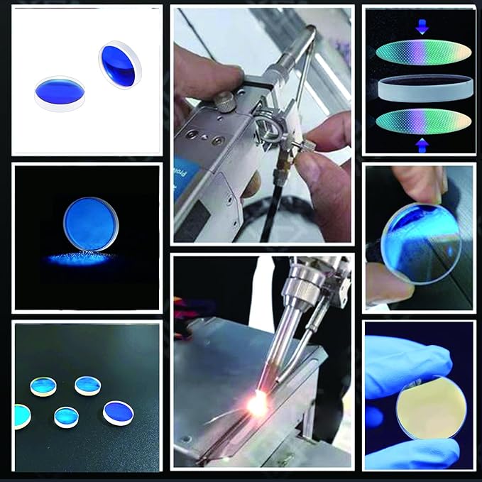 Laser Welding Collimation Lens D20*3.5-F50 Dia.20mm Collimated Plano Convex Lens,QILIN BWT20,F50,CT3.5 Cleaning Machine, for Hand-held Welding Head (D20*3.5-F50)