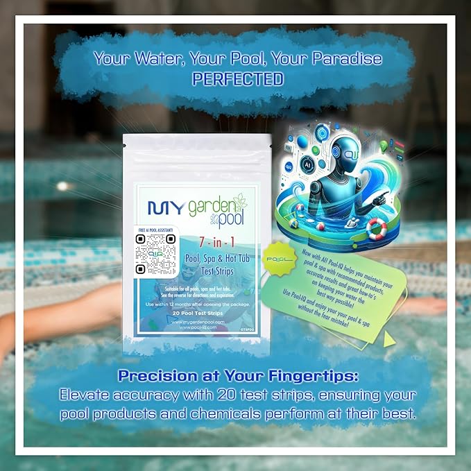 Leisure Time Calcium Booster 2 LB (1 LB x 2 pc) with My Garden Pool 20 Ct. Test Strips & Scum Sponge Flower Oil-Absorbing Sponge for Hot Tubs and Pools (2)