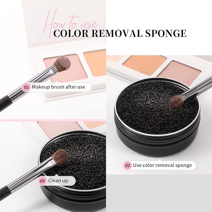 DUcare Makeup Brushes +Makeup Brush Cleaner